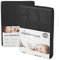 Sämann® Spannbettlaken Spannbetttuch Jersey 90x200 cm für Kinderbett & Juniorbett, Baumwolle schwarz