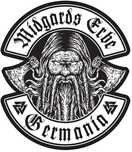 SONS OF ODIN Aufkleber Wetterfest aussen Midgards Erbe Germania Germanen Walhalla