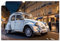 ARTLAND Wanddeko Poster & Kunstdrucke Wandposter 60x40 cm Auto Kleinwagen Oldtimer Klassiker Citroën 2CV Ente U5CZ