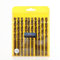 JOVANT Lot de 10 forets hélicoïdaux en acier rapide M35 HSS pour perceuse/visseuse - Forets hélicoïdaux robustes en acier inoxydable - 7 mm