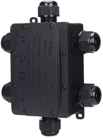 Joselin Scatola di giunzione impermeabile IP68, scatola di giunzione impermeabile per esterni con morsetto di collegamento IP68, progettata per cavi sepolti A