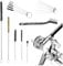 Piuusngy Kit di Pulizia per Pistole A Spruzzo Multiuso Pulizia per Pistole, Mini Spazzole e, Ugelli per Spazzole per La Pulizia di Tubi Metallici