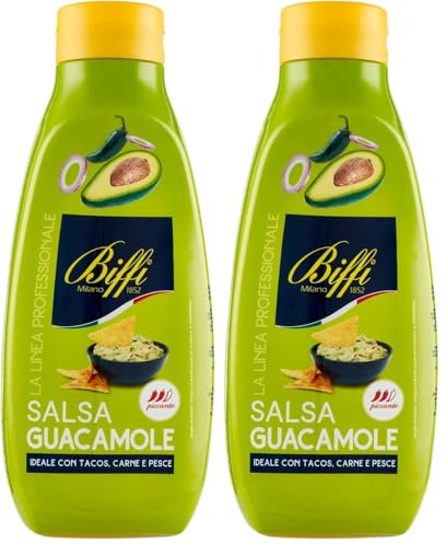 Biffi - Salsa Guacamole - Flacone da 800 g (Confezione da 2)
