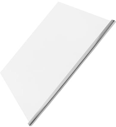 Mikikit Tempered Glass Partition for Refrigerator Shelf Replacement Glass Freezer Shelf Board for Household Fridge Storage and Organization