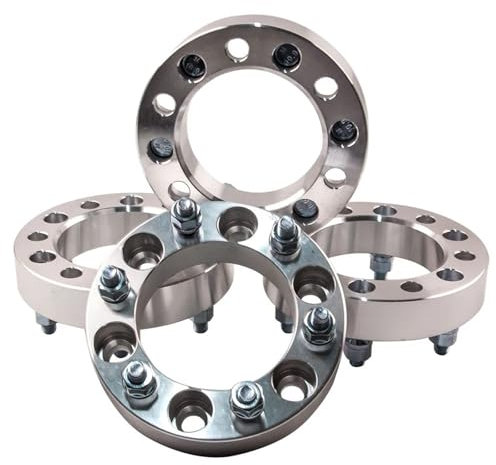 Spurverbreiterung Für Nissan Für Pickup Für Frontier Für Pathfinder Für Xterra 12x1,5 6x5,5 PCD M12x1,5 Distanzscheiben (4) 35mm 6 Bolzen 6x139,7 Spurverbreiterung Raddistanzscheiben