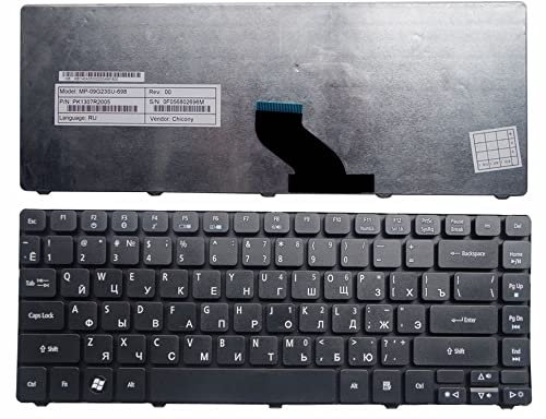 JYJYGDM Pièces d'ordinateur Portable Nouveau Clavier d'ordinateur Portable Russe for Acer Aspire 4750G 3810 4743G 5942 4739Z 4820TG 4740 4740G 4741 4741G 4741Z 4741ZG 4743 4743G RU