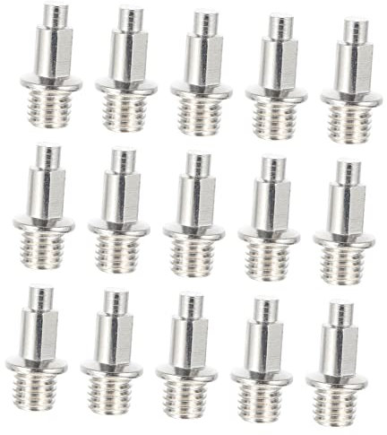 DINHEAROM 32 Piezas Clavos De Metal Antideslizantes para Zapatillas De Atletismo Clavos De Atletismo para Entrenamiento Exterior