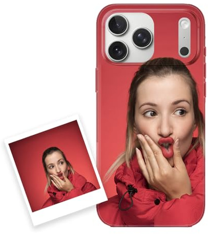 Pevita Funda para iPhone 17 Pro Personalizada con Foto o Imagen | Funda Personalizable para iPhone 17 Pro