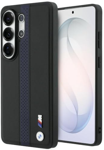 CG MOBILE BMW Perforiertes Streifen Logo kompatible mit MagSafe Hülle für iPhone Samsung Galaxy S26 Ultra (Blau)