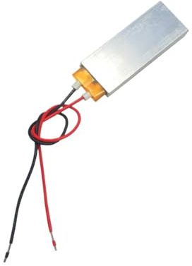 Xuro 2 uds 50x20x5mm baja tensión AC5V/12V termostato placa de aluminio 40/50/60/140/230/grados(12V60Degree 3-15W)