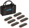 East Top Mundharmonikaset mit 7 Tasten,10 Hole T008K Professional Diatonic Blues Harmonica Mundharmonikaset mit 7 Tasten A B C D E F G Musikinstrument