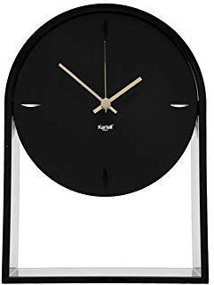 Kartell Air du Temps Orologio, Nero, 21.5 x 8 x 30 cm