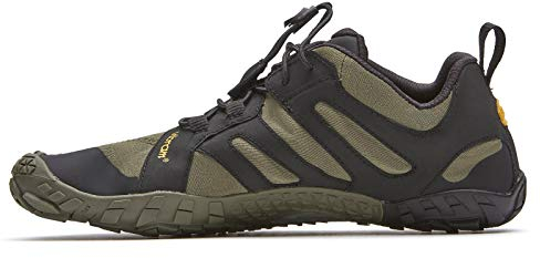 Vibram FiveFingers 19M7602 Herren V-Trail 2.0, Traillaufschuhe, Grün (Ivy/Black), 43 EU