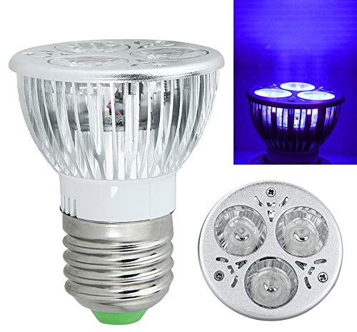 3W 85-265V/12V E27/UV-LED UV violett-Lampe Licht Scheinwerfer Lampe