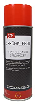 SDV Chemie Sprühkleber 6x 400ml Kontaktkleber Kleber Spray Powerkleber Haftkleber Spray