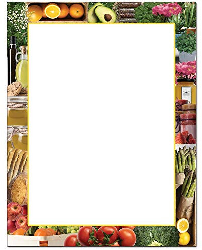 Farmer's Market Letterhead Laser- und Tintenstrahldruckerpapier (100 Blatt)