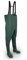 Shimano Wader Scafandro in PVC, Verde - Verde, 43