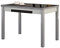 ASTIMESA Mesa de Cocina Extensible con Alas Negro70x110cm