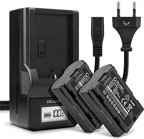 subtel, Batterie pour Caméra, Compatible avec Fuji FujiFilm NP-W235, X-T4, GFX, X-T5, 50S II (7.4V, 2000mAh) 2 Pièces + Chargeur