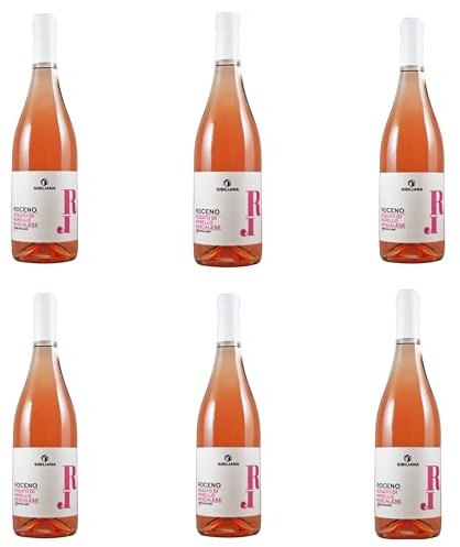 Rosato di Nerello Mascalese Roceno IGP Sicilia Sibiliana Vini (6x 0,75 Ltr.) Rosewein aus Sizilien, trockener Rose