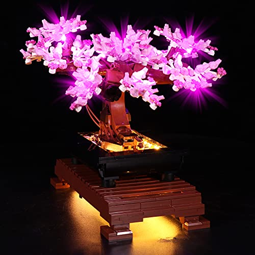 Led Licht Set für Lego Bonsai Baum, Led Beleuchtungs für Lego 10281 Tree Icons Botanik-Kollektion, Home Deko - Nur Lichter, kein Lego-Modell