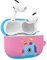 BT21 Offizielles Merchandise-Design für Airpods Pro Hülle Schutzhülle Hartschale mit Schlüsselanhänger für Airpods Pro Hülle – MANG