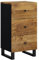 vidaXL Sideboard, Highboard mit 3 Schubladen, Kommode Beistellschrank mit Eisenbeinen, Wohnzimmerschrank Schrank Anrichte, Massivholz Mango