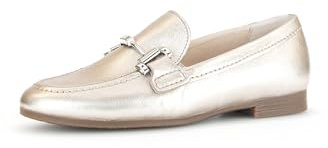 Gabor Damen Slipper, Frauen Slip On,Moderate Mehrweite (G),College Schuhe,Businessschuhe,Mokassins,Halbschuhe,Slides,Puder,37.5 EU / 4.5 UK
