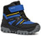 Geox J Himalaya Boy B ABX Ankle Boot, ROYAL/Black, 32 EU