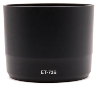 for Canon EF 70-300 mm F/4-5.6L is USM Objektiv, Gegenlichtblende mit Bajonettverschluss, Ersatz for ET-73B (Size : Beige (White))