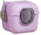 Colcolo Vollständig abgedeckte Katzentoiletten, Katzentoilettenbecken, Haustierbedarf für Kleintiere, Kaninchen, abnehmbare Katzentoilette, LILA