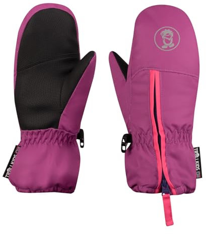 Trollkids Kids Troll Mitten 35, Bright Berry