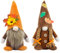 2 Stück Wichtel Figuren Herbst, Kürbis Dekoration Herbst Kürbis Zwerg, Sonnenblume Elf Statue Thanksgiving Plüsch Elfe Puppe, Gesichtslose Puppe Für Home Wohnzimmer Schaufenster Geburtstag (11)