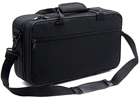 ERYUE Zaino Custodia per clarinetto in Sib Borsa morbida per zaino Imbottitura in cotone espanso 600D resistente all'acqua con tracolla singola regolabile