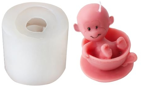 Katze/Affe Geformte Kerze Form Aromatherapie Machen Formen Für Schmuck Liebhaber Aromen Seife Gips Formen Handgemachte Ornament Skulptur Form