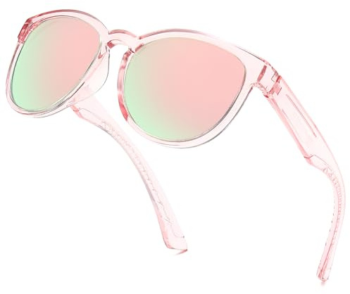 Myiaur Polarisierte Sonnenbrille UV-Schutz für Damen, Trendy um Design für Fahren Sport
