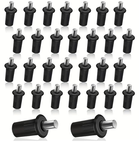 MTMXALBBR Lot de 50 goupilles réparation for Volets roulants, en Plastique et Fer, for Meubles Stores. Pièces Rechange durables