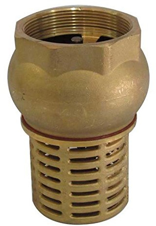 2 BSP Female Check Foot Valve Suction Brass Non Return Valve for Pump
