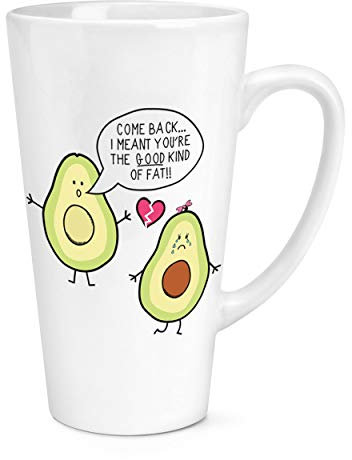 Aguacate Arlo King de Grasa 17oz Grande Latte Taza