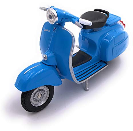 H-Customs Vespa Scooter Roller Cruiser Prodotto con Licenza 1: 34-1: 39 Blu