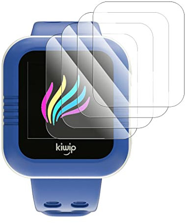 KARYLAX - [Pack x4 Protector de Pantalla Cristal Flexible Dureza 9h, Película Protectora para Elari KidPhone 2 Reloj Inteligente