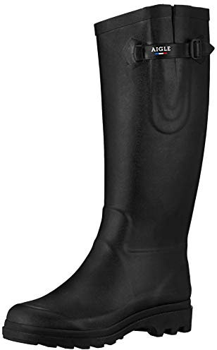 Aigle Aiglentine, Stivali in Gomma Donna, Nero (Noir New), 38 EU