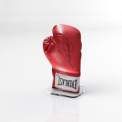 Pair of Boxing Glove Display Stand/Signed Autographed Holder Pack of 2 (Clear Base)