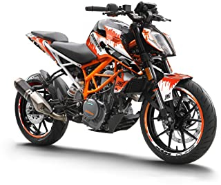 Decoración Radical Racing Melting Chocolate con licencia de KTM apta para KTM Duke 125 (2017 hasta 2020, IS Duke)