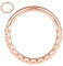 Septum Schmuck Septun Ringe 16G Daith Ohrringe Chirurgenstahl Schlange Septum Clicker Nasenring Rose Gold Rook Ohrringe Nahtlose Conch Piercing Schmuck Septum Knorpel Helix Tragus Creolen 10mm