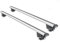 OMAC Dachträger kompatibel mit Seat Leon ST 2013-2020 Gepäckträger 100kg TÜV Aluminium Grau