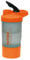 Orange- 600Ml Nitro Shaker Premium Protein Shaker Bottle for Protein Shakes Smoothie Durability Leakproof Plastic Bottle Detachable Cup Store Protein Powder or Supplement for Gym Workout, Sports