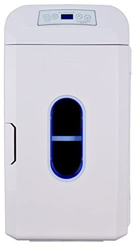 TQQEPOOL Mini Frigo 35L Portable Mini Refrigerateur 12V/220V Fonction Chaud/Froid Portable À Compression pour Maison Voiture Et Camping