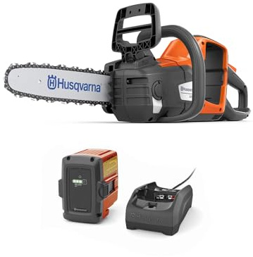 Husqvarna 225i 36 Volt 14 Inch Cordless Electric Chainsaw (Battery and Charger Included)