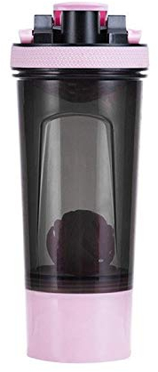 GraSky Bouteille shaker protéinée de 700 ml – Sans BPA, portable et sportive